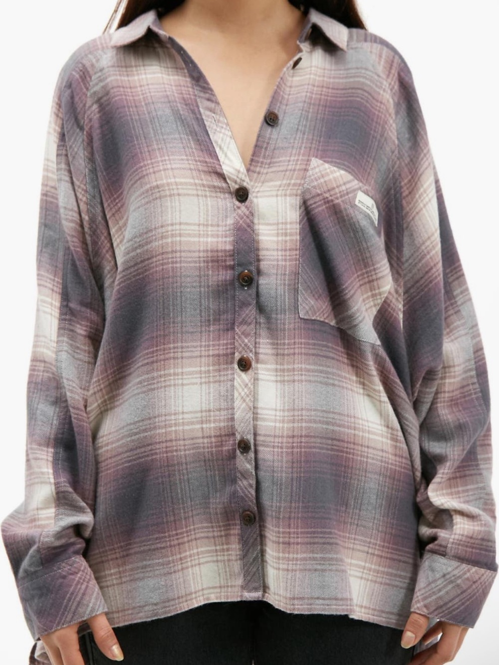 BDG Urban Outfitters BRENDAN Oversized Flannel Shirt